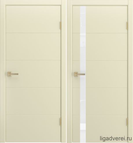 Межкомнатная дверь Barocco Жемчуг Эмаль (Лига дверей)