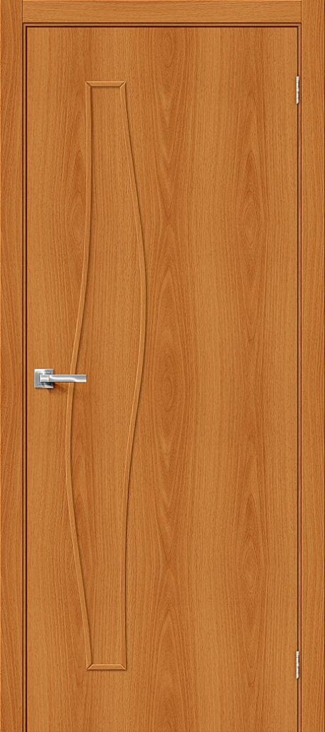 Межкомнатная дверь глухая 6Г Л-12 (МиланОрех) (BRAVO)