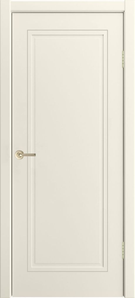 Глухая межкомнатная дверь Урбан-1 Шампань Эмаль (Шейл Дорс)