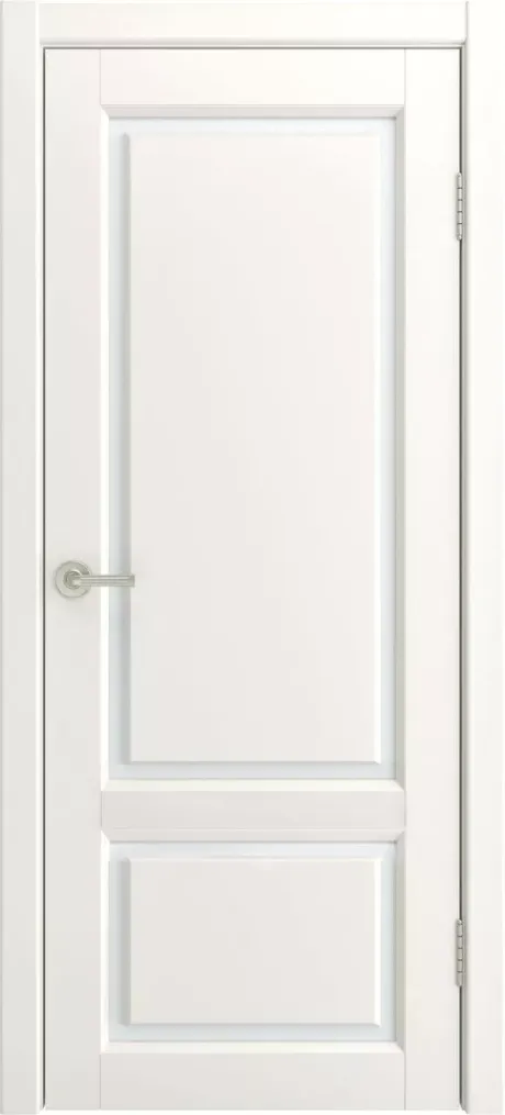 Межкомнатная дверь со стеклом Мадрид RAL 9010 Эмаль (Шейл Дорс)