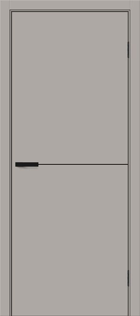 Межкомнатная дверь глухая Браво-0.81 Grey Pro (BRAVO)