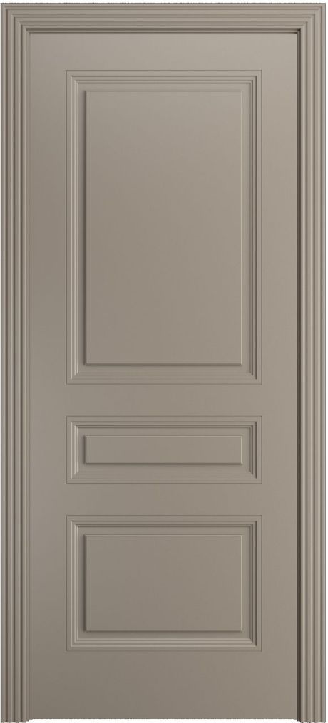 Глухая межкомнатная дверь Манхэттен Латте Эмаль (Бипи Дорс)