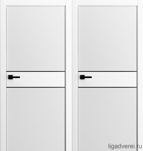 Межкомнатная дверь Fortuna-2 Белый Эмаль (Лига дверей)