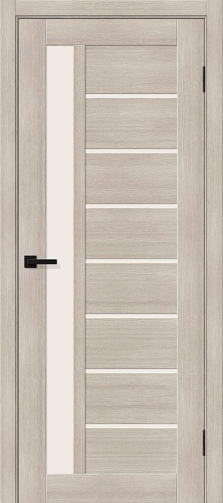 Межкомнатная дверь остекленная Браво-27 Cappuccino Melinga (BRAVO)