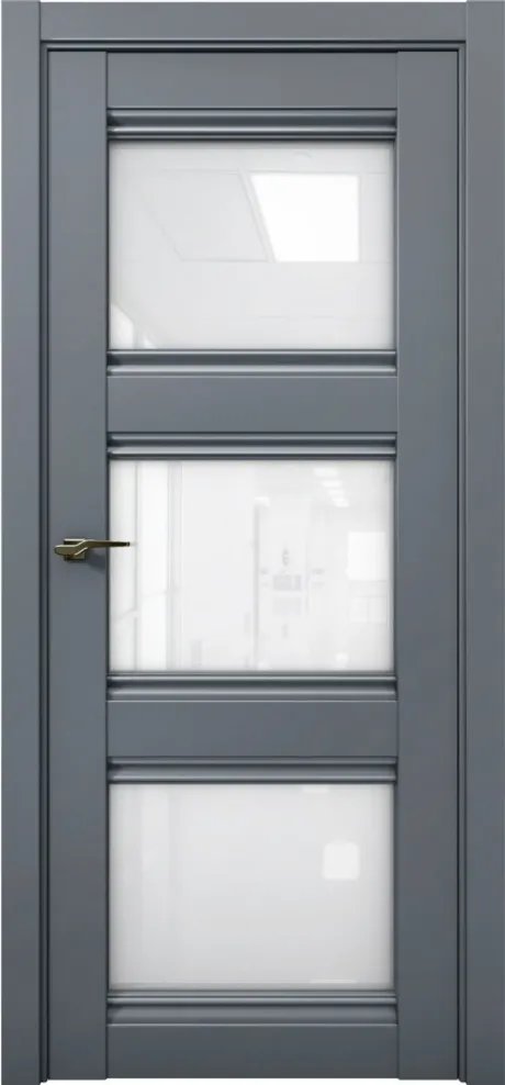 Межкомнатная дверь со стеклом PRIME 24 Антрацит (Brandoors)