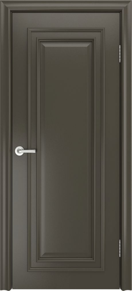 Глухая межкомнатная дверь Бристоль Верона Гриджио Эмаль (Мильяна)
