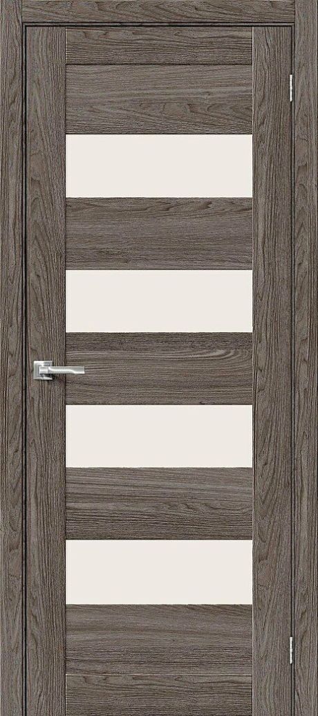 Межкомнатная дверь остекленная Браво-23 Ash Wood (BRAVO)