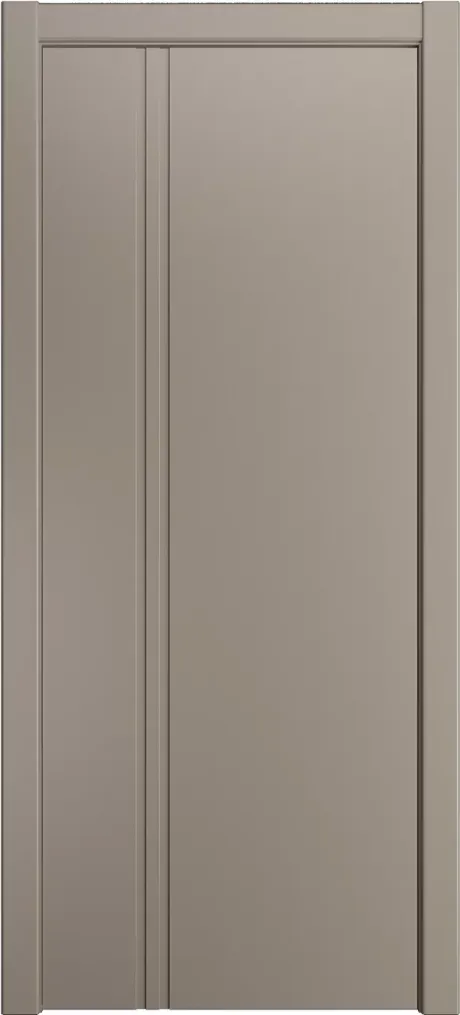 Глухая межкомнатная дверь ID-II Латте Эмаль (Мильяна)