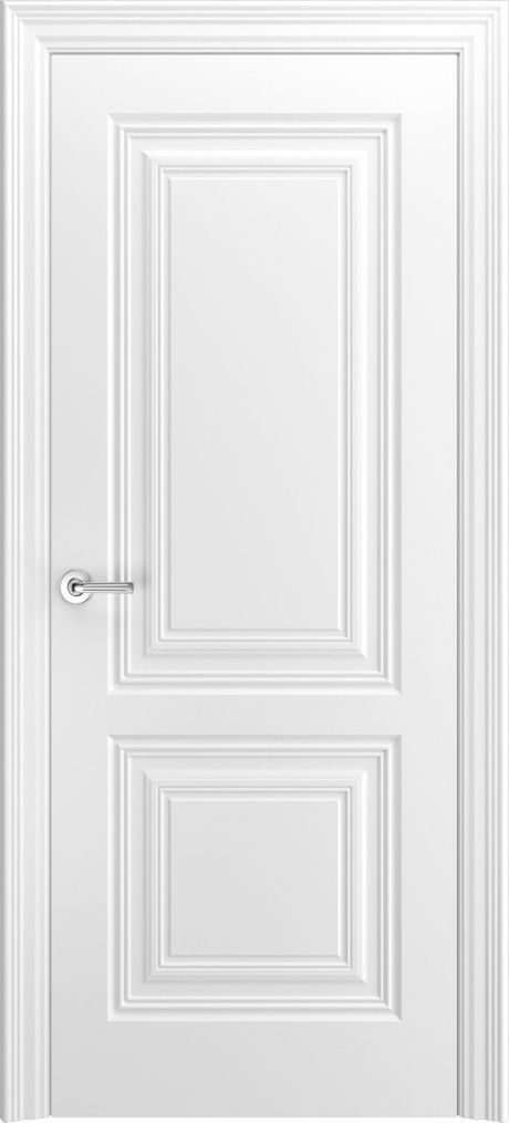 Глухая межкомнатная дверь Дельта Белый Эмаль (Шейл Дорс)