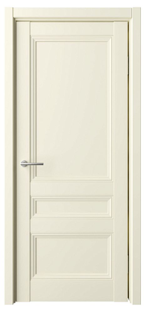 Глухая межкомнатная дверь Византия Ваниль Vinyl (ALBERO)