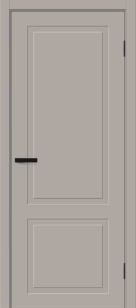 Межкомнатная дверь глухая Граффити-12 Grey Pro (BRAVO)