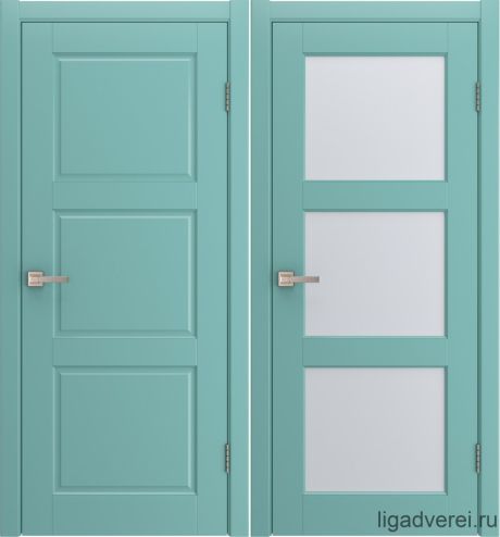 Межкомнатная дверь Rim Небесно-голубой Эмаль (Лига дверей)