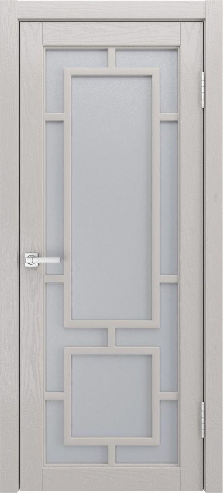 Межкомнатная дверь со стеклом Италия Агат Шпон (Мильяна)