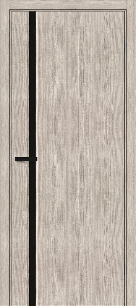 Межкомнатная дверь глухая Мода-11 Black Shine Cappuccino Melinga (Mr.wood)