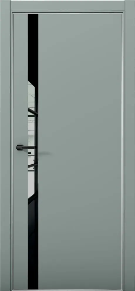 Межкомнатная дверь ESTETICA 07 Deep Green Анодированная кромка AL (Brandoors)