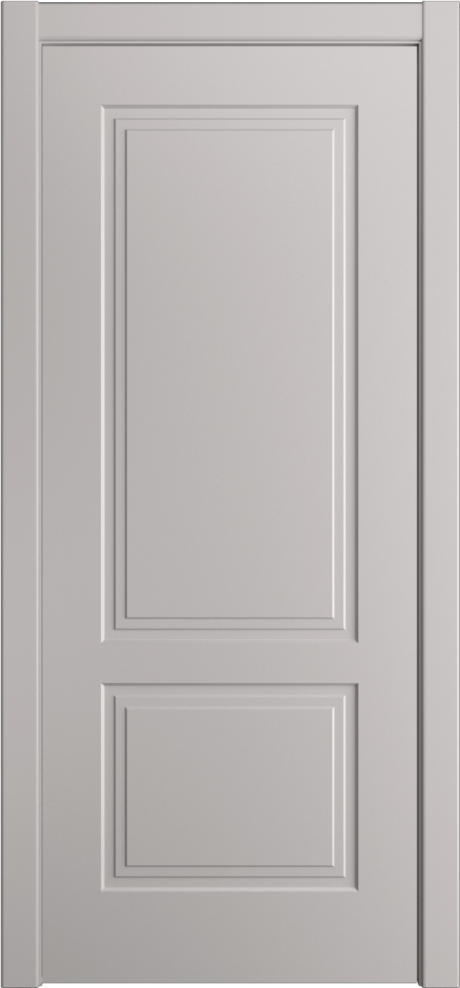 Глухая межкомнатная дверь ID-Челси 2 Агат Эмаль (Мильяна)