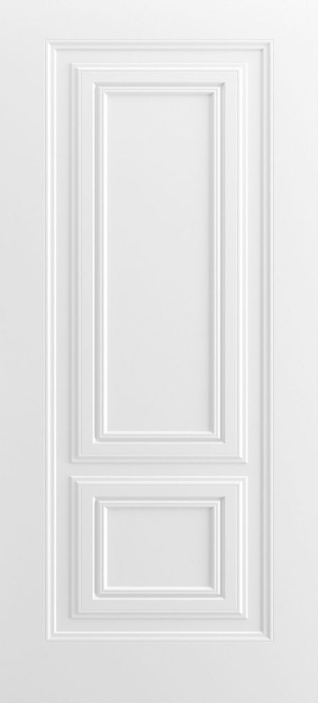 Глухая межкомнатная дверь Титул В1 Белый Эмаль (Шейл Дорс)