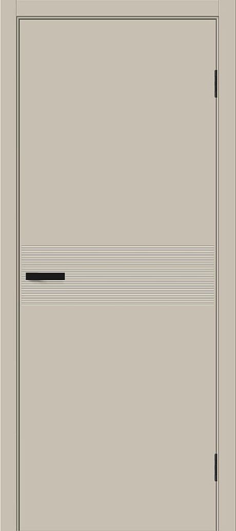 Межкомнатная дверь глухая Граффити-23.Д Cream Pro (BRAVO)