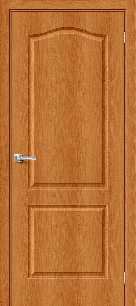 Межкомнатная дверь глухая 32Г Л-02 (МиланОрех) (BRAVO)