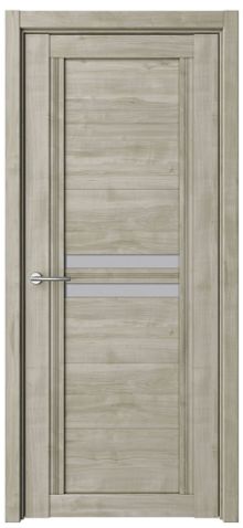 Межкомнатная дверь со стеклом Каролина Soft Touch Стекло мателюкс (ALBERO)