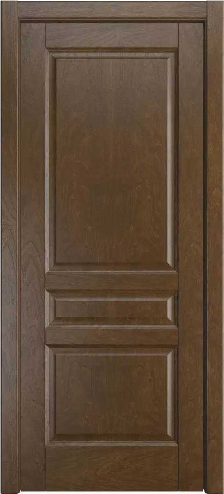 Глухая межкомнатная дверь Ребекка Дуб виски Шпон (Мильяна)