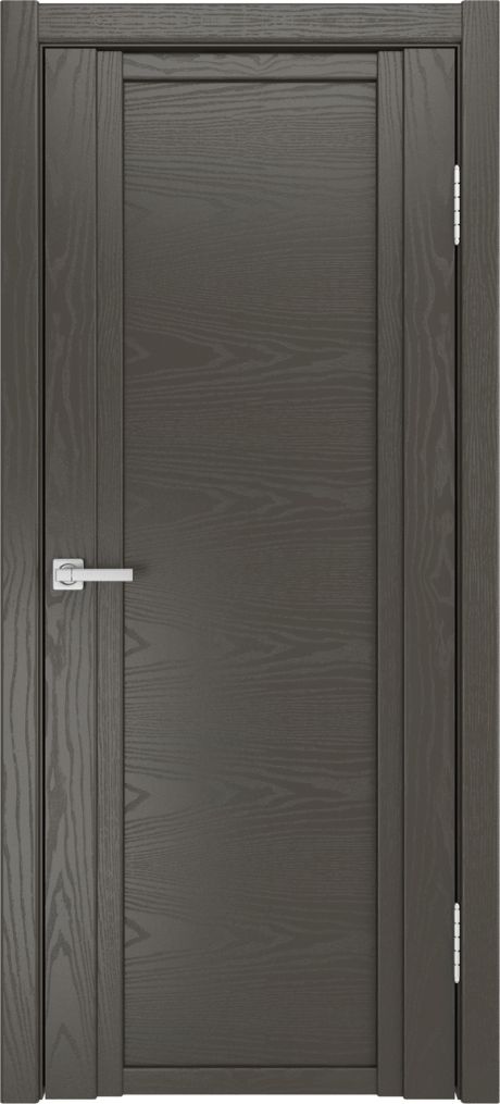 Глухая межкомнатная дверь QDO Гриджио Шпон (Мильяна)