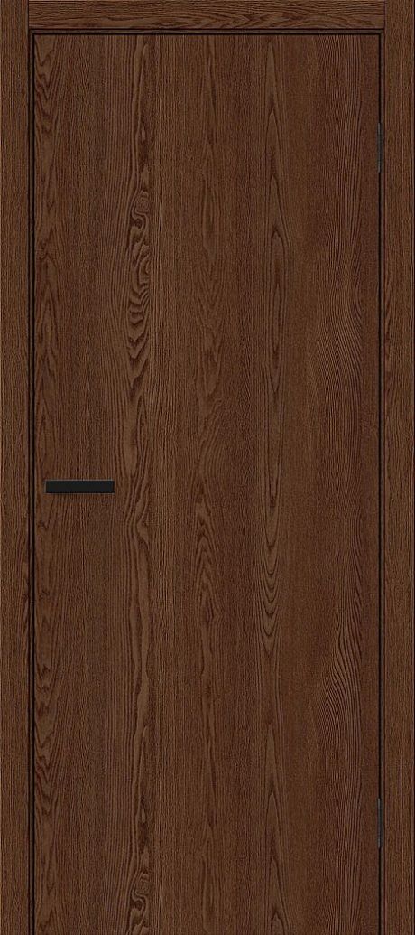 Межкомнатная дверь глухая Браво-0 Brown Dreamline (Mr.wood)
