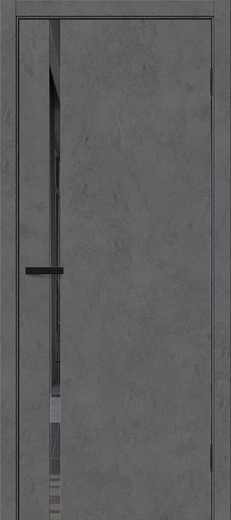 Межкомнатная дверь остекленная Браво-0.40.П Slate Art (Mr.wood)