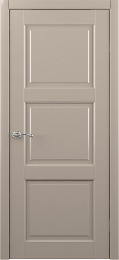 Глухая межкомнатная дверь Эрмитаж-3 Серый Vinyl (ALBERO)