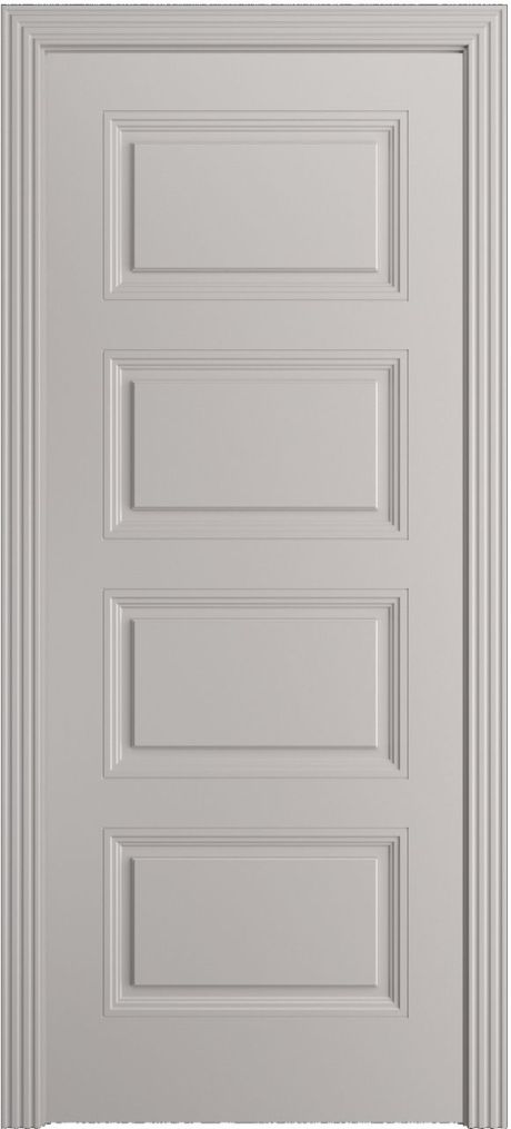 Глухая межкомнатная дверь Манхэттен-4 Агат Эмаль (Бипи Дорс)