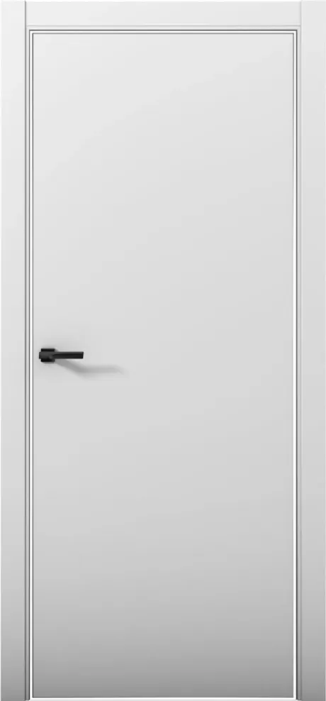 Межкомнатная дверь ESTETICA 01 Манхэттен Кромка AL White (Brandoors)