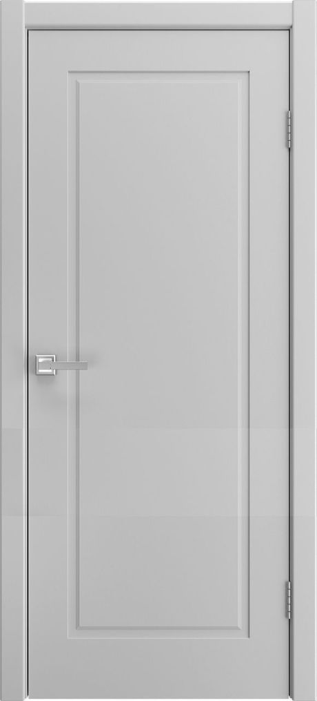 Глухая межкомнатная дверь Капри-1 RAL 7047 Эмаль (Шейл Дорс)