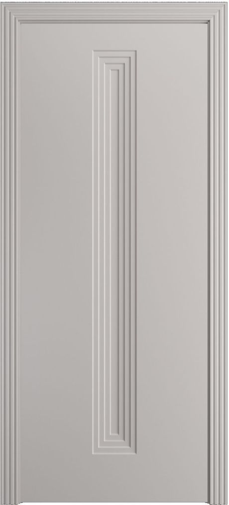Глухая межкомнатная дверь Каролина-4 Агат Эмаль (Бипи Дорс)