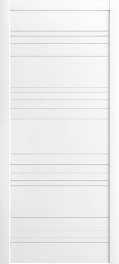 Глухая межкомнатная дверь Лайн Порта-14 Белый Эмаль (Шейл Дорс)