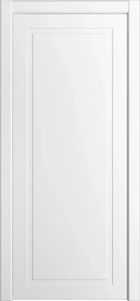 Глухая межкомнатная дверь Бипи-1 Белый Эмаль (Шейл Дорс)