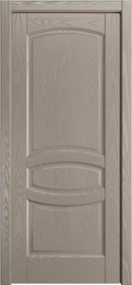 Глухая межкомнатная дверь София Латте Шпон (Мильяна)