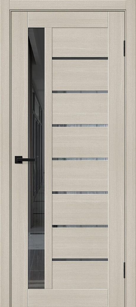 Межкомнатная дверь остекленная Браво-27 Cream Melinga (BRAVO)