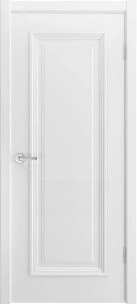 Глухая межкомнатная дверь Скалино-1 Белый Эмаль (Шейл Дорс)