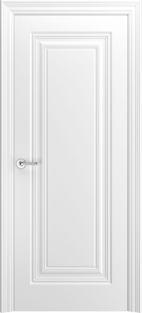 Глухая межкомнатная дверь Дельта-1 Белый Эмаль (Шейл Дорс)