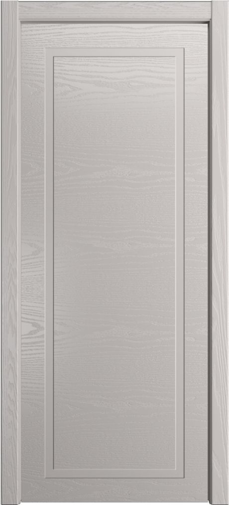 Глухая межкомнатная дверь ID-Лайн 1 Агат Шпон (Мильяна)