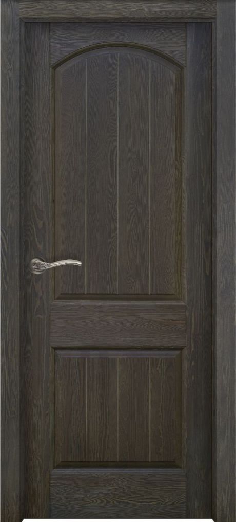 Глухая межкомнатная дверь Осло Грис Массив сосны (ОКА)