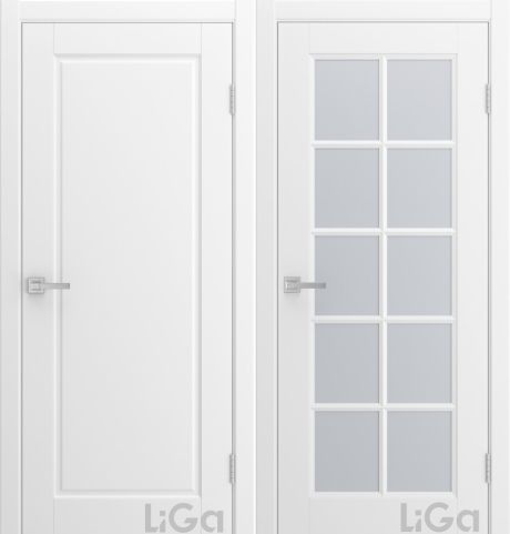 Межкомнатная дверь Amore Белый Эмаль (Лига дверей)