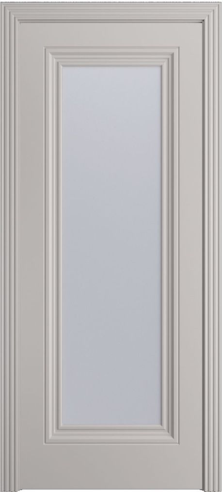 Межкомнатная дверь со стеклом Версаль-Ф Премиум Агат Эмаль (Мильяна)
