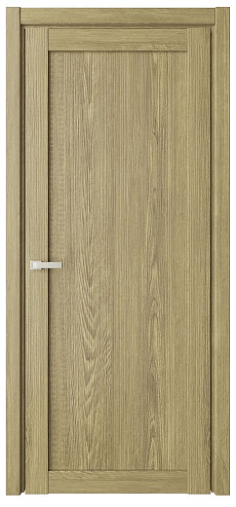 Глухая межкомнатная дверь Гамбург Натуральный дуб Эко-шпон (ALBERO)