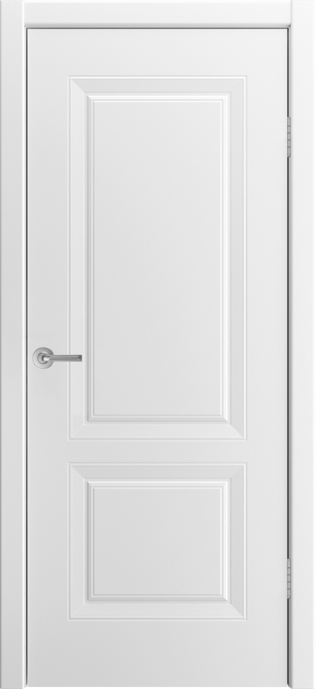 Глухая межкомнатная дверь Белли Белый Эмаль (Шейл Дорс)