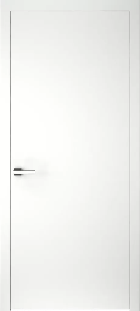 Глухая межкомнатная дверь Глейд Белый Эмаль (Шейл Дорс)