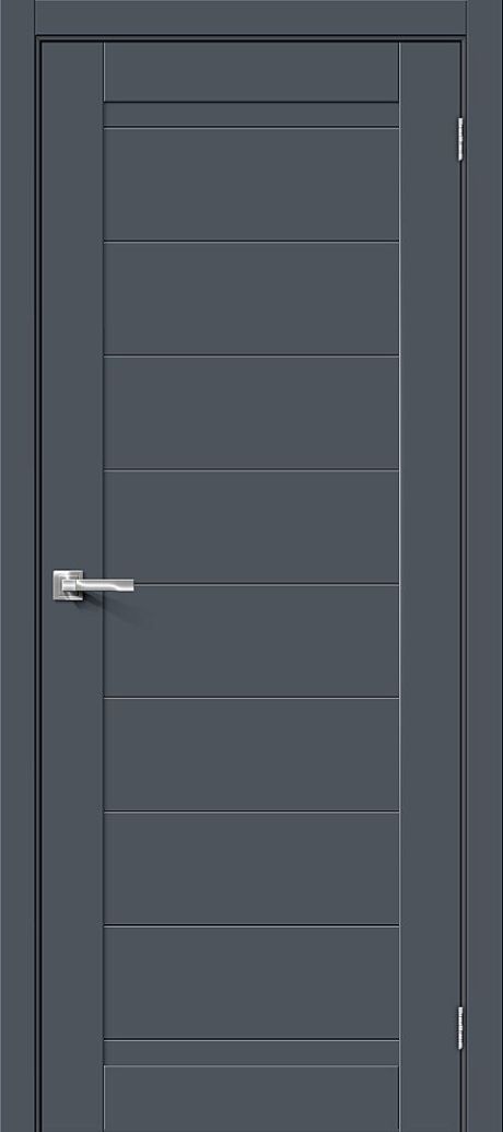 Межкомнатная дверь глухая Браво-21 Stormy Matt (BRAVO)