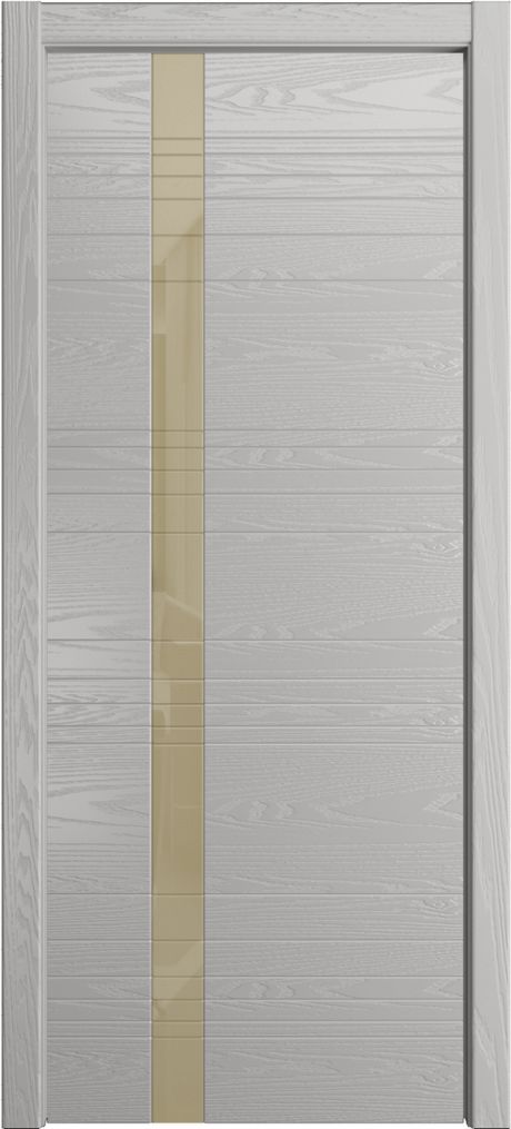 Межкомнатная дверь со стеклом ID-H Грей Шпон (Мильяна)