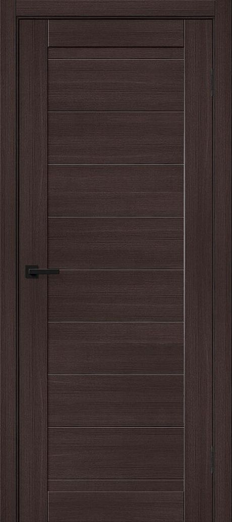 Межкомнатная дверь глухая Браво-21 Wenge Melinga (Mr.wood)