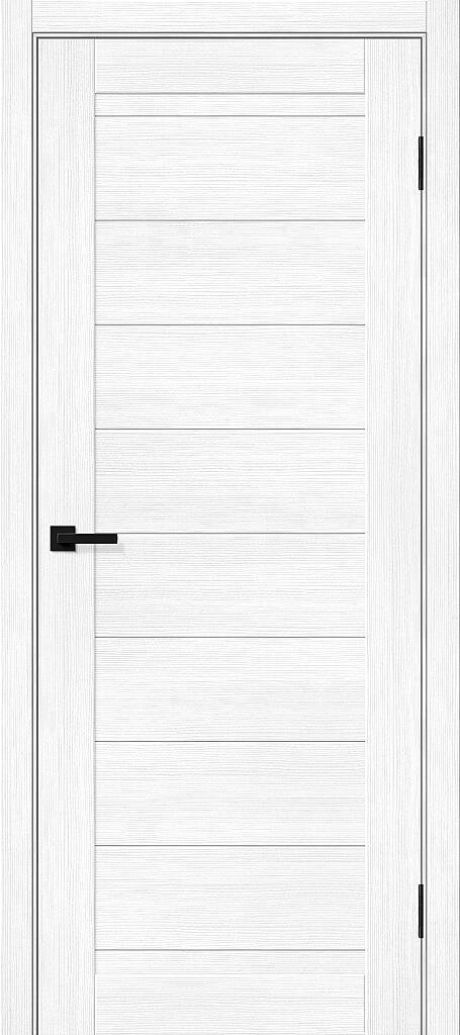 Межкомнатная дверь глухая Браво-21 Snow Melinga (Mr.wood)